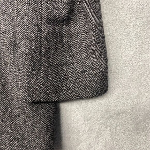 Lauren Ralph Lauren Jacket Mens 46L Gray Slim Blazer 2 Button Wool Double Vent - Picture 9 of 9